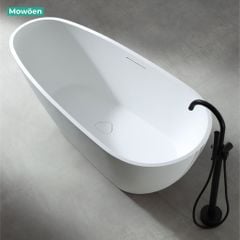 Bồn tắm đá MOWOEN MW003-Matt White