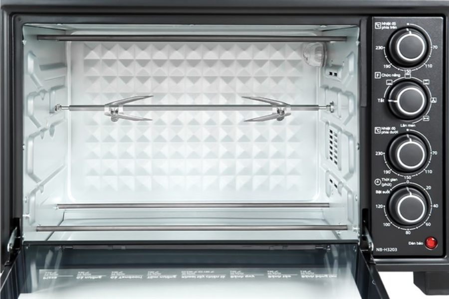 Lò nướng Panasonic NB-H3203KRA đối lưu đa năng 32L
