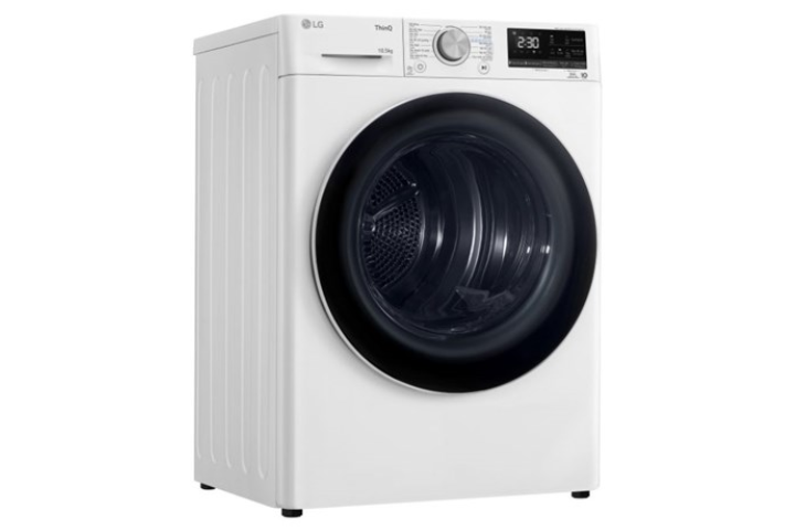 Máy sấy LG DVHP50W DUAL Inverter Heat Pump™ 10.5kg màu trắng