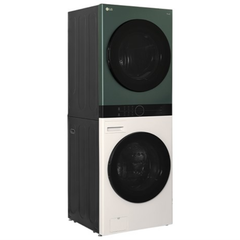 Tháp giặt sấy LG WT2517NHEG Giặt 25kg/Sấy 17kg Màu xanh/be