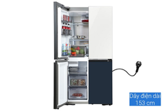 Tủ Lạnh 4 cửa Samsung Bespoke RF60A91R177/SV 599 lít