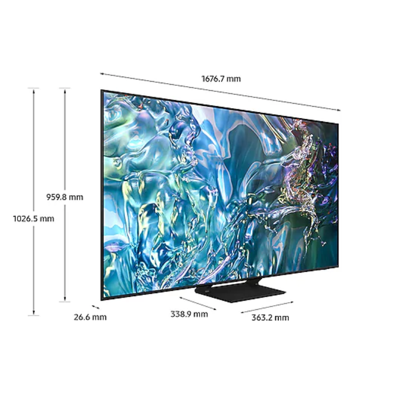 Smart Tivi 75 Inch QLED Q60D 4K Samsung QA75Q60DAKXXV