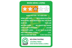 Máy lạnh Mitsubishi Electric MS-JS60VF Inverter 1 chiều 21.837 BTU 2.5HP