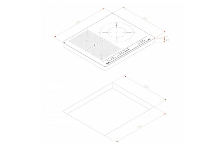 Bếp từ Teka IZF 65320 BK 112510015