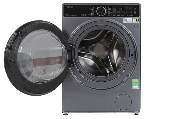 Máy giặt sấy Toshiba TWD-T25BZU115MWV(MG) Inverter giặt 10.5 kg - sấy 7 kg