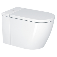 Bồn cầu điện tử Duravit 620000002500320 dòng sensowahs I plus màu thép