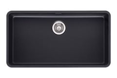 Chậu rửa chén Reginox R32688 OHIO 1 hố màu đen inox
