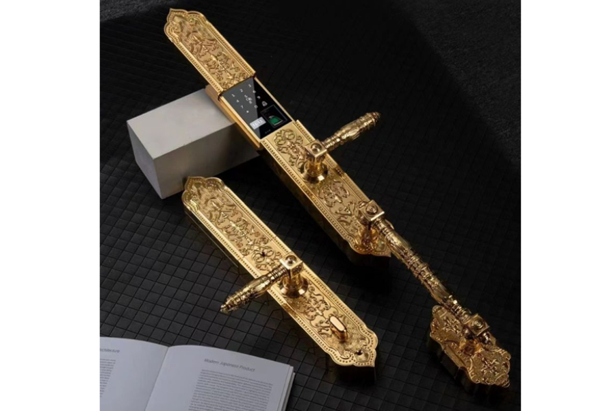 Khóa điện tử Hubert HB DSI8 EU Gold 24K