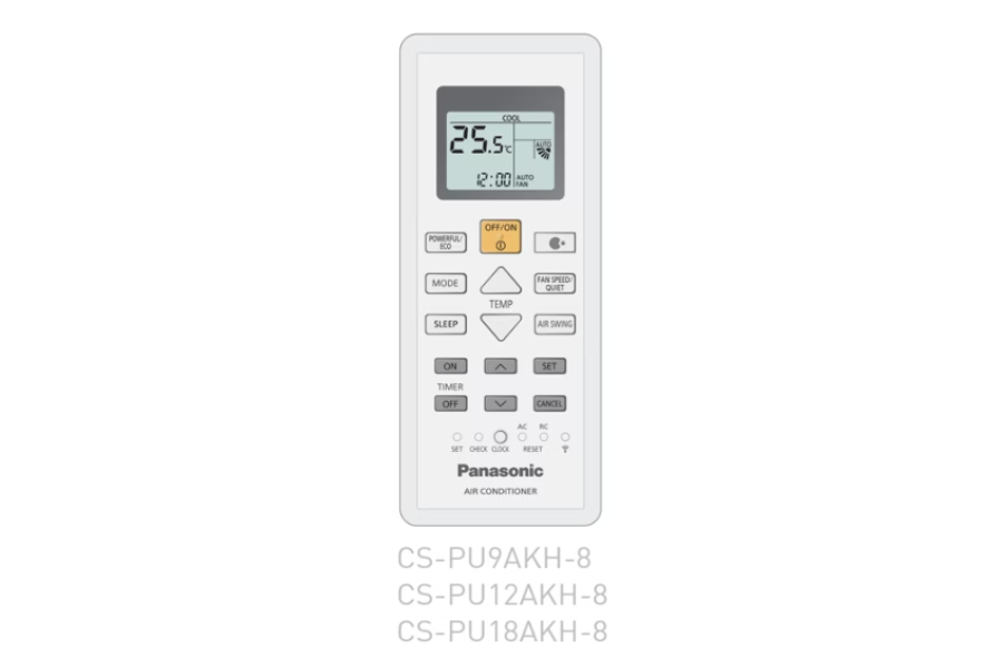 Máy lạnh Panasonic CU/CS-PU12AKH-8 Inverter 1 chiều 12.000 BTU 1.5HP