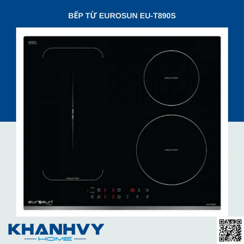 Bếp điện từ Eurosun EU-T890S tại Khánh Vy Home