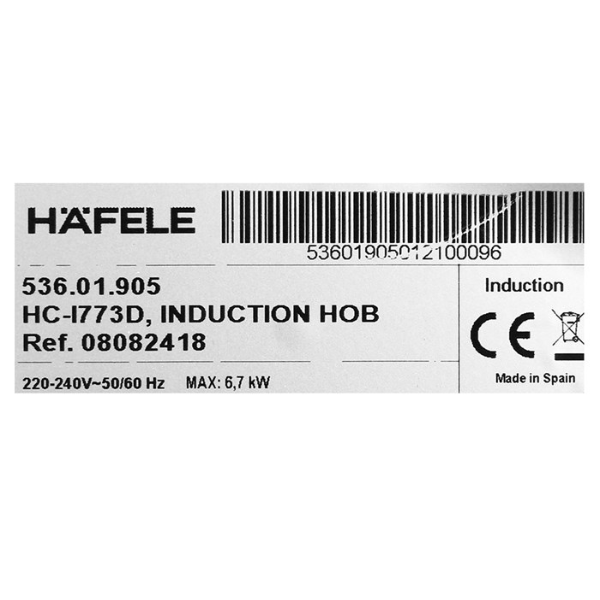 Bếp từ Hafele HC-I773D 536.01.905