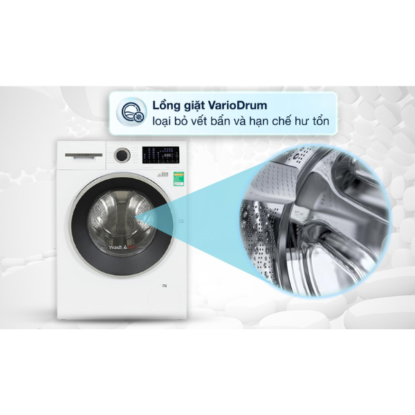 Máy giặt sấy quần áo Bosch WNA254U0SG 10kg/6kg - Serie 6