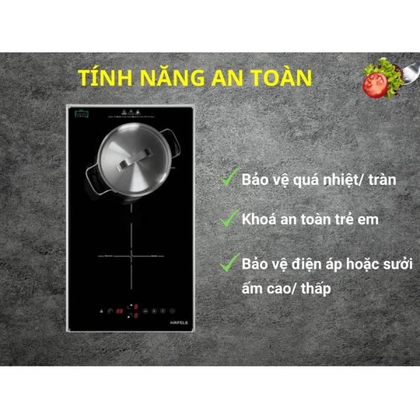 Bếp từ Domino Hafele 536.61.930