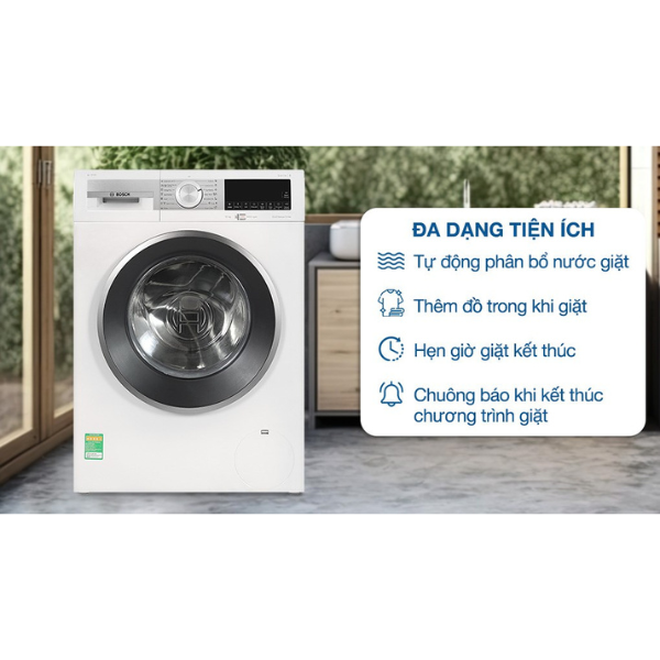 Máy giặt Bosch WGG254A0SG 10kg - Serie 6