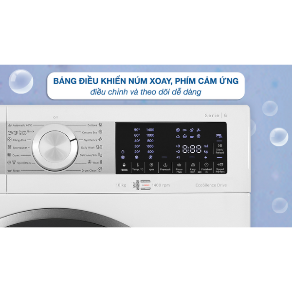 Máy giặt Bosch WGG254A0SG 10kg - Serie 6