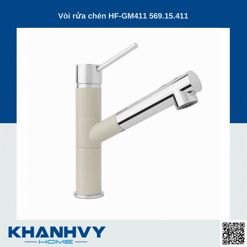 Sản phẩm vòi rửa chén HF-GM411 569.15.411