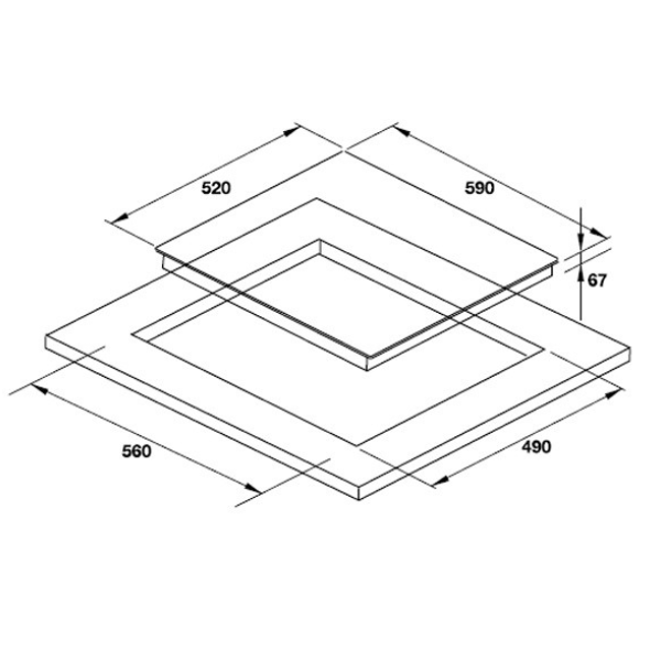 Bếp từ Hafele HC-I603B 536.01.601