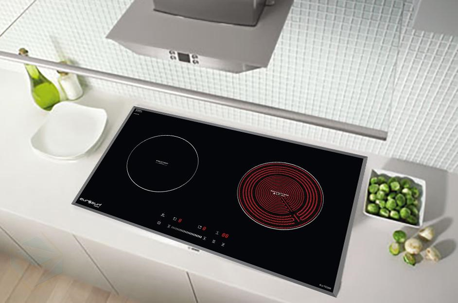  Bếp điện từ Eurosun EU-TE288 được sản xuất bằng chất liệu có độ bền cao