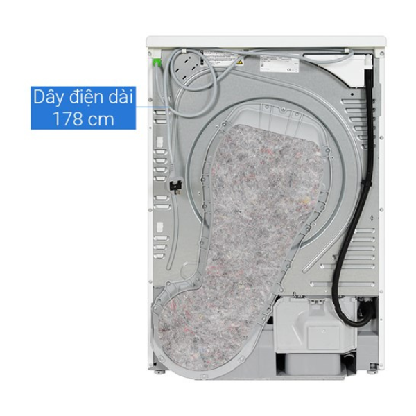 Máy sấy bơm nhiệt Bosch 9 kg WQG24570SG Series 6