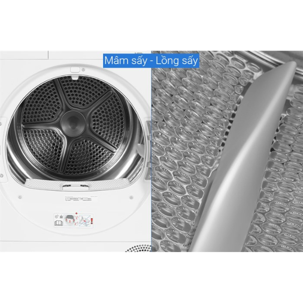 Máy sấy bơm nhiệt Bosch 9 kg WQG24570SG Series 6