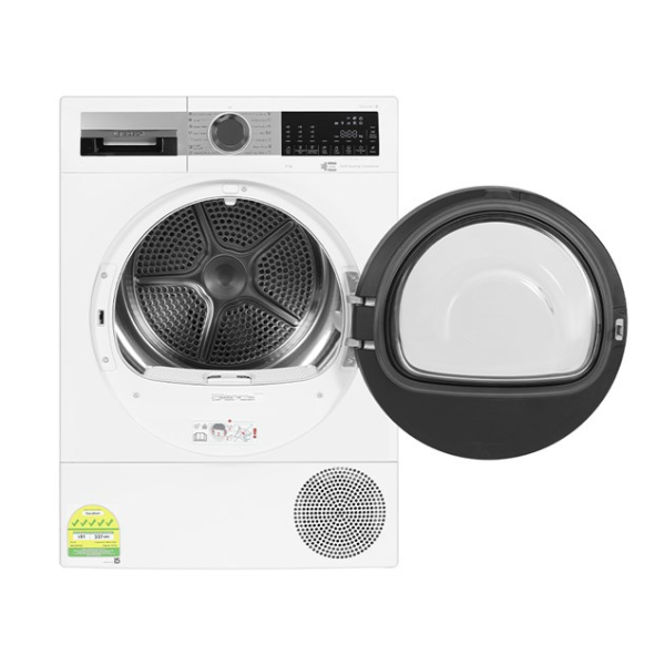 Máy sấy bơm nhiệt Bosch 9 kg WQG24570SG Series 6