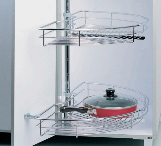 Mâm xoay inox nan mở 1/2 - 180 độ EP180A tại Khánh Vy Home có thể xoay 180 độ tiện lợi