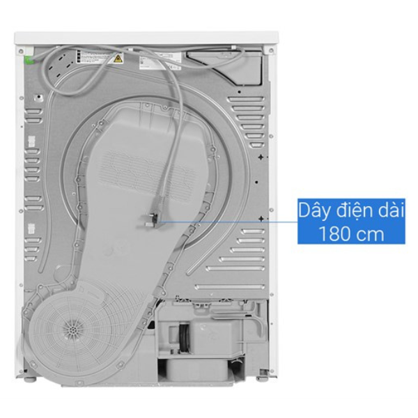 Máy sấy bơm nhiệt Bosch 8 kg WTH83028SG Series 4