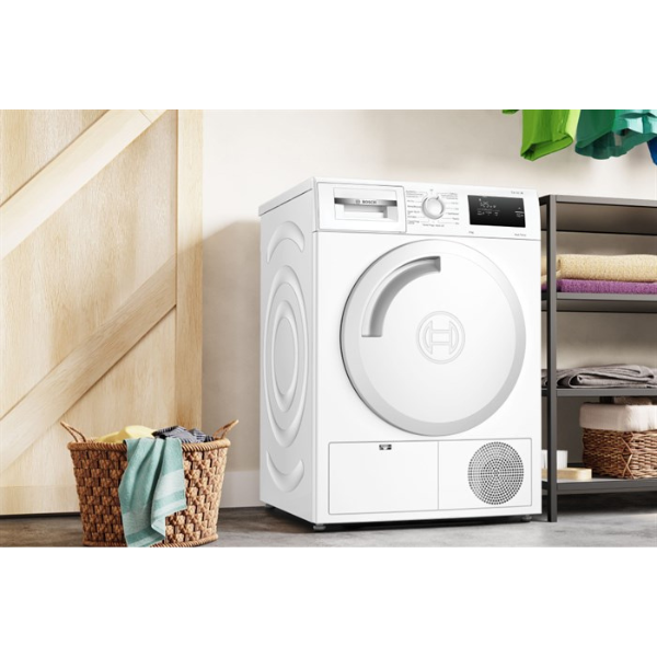 Máy sấy bơm nhiệt Bosch 8 kg WTH83028SG Series 4