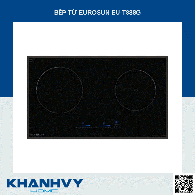 Bếp điện từ Eurosun EU-T888G tại Khánh Vy Home