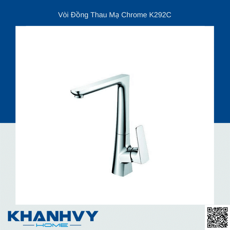 Sản phẩm vòi Đồng Thau Mạ Chrome K292C