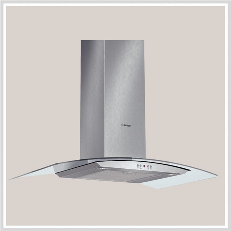 Máy hút khử mùi Bosch DWA09E651 kiểu dáng kính cong mềm mại