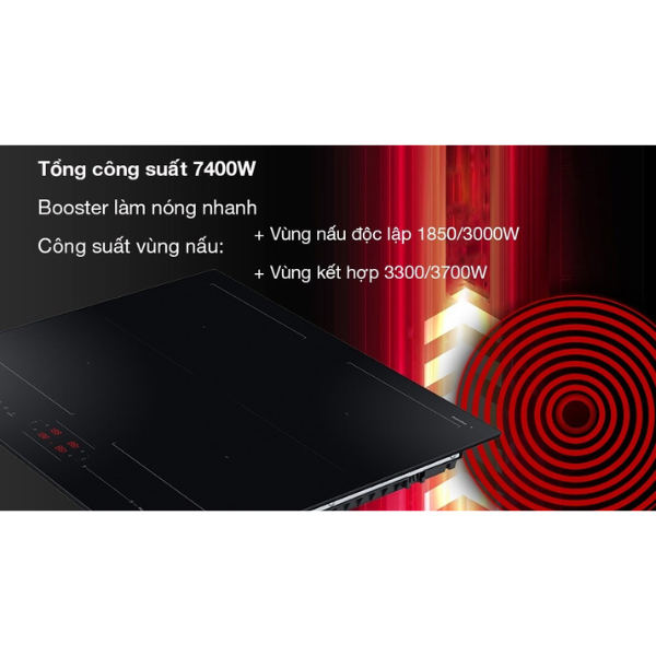 Bếp điện từ âm Samsung NZ64B5066FK/SV