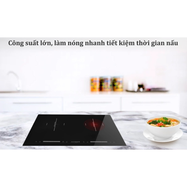 Bếp điện từ đôi Junger CEJ-203-IF