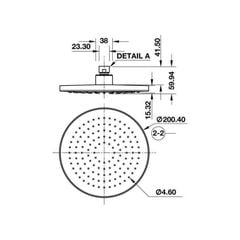 Sen đầu InnoRound Hafele 485.60.311