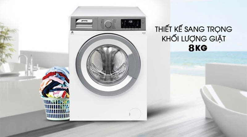 Máy giặt độc lập WHT814EIN 536.94.157 với thiết kế độc lập hiện đại