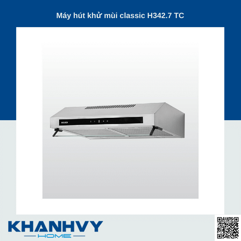 Sản phẩm máy hút khử mùi classic H342.7 TC