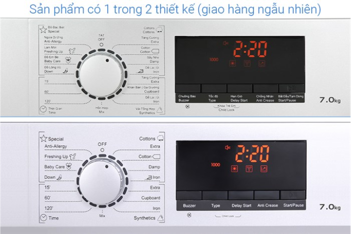 Máy sấy Galanz DV-70T5C(S) thông hơi 7kg màu xám