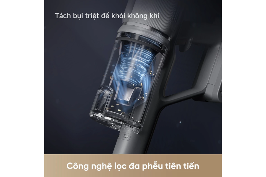 Máy hút bụi không dây Dreame Z10S Station tự động đổ bụi 150W