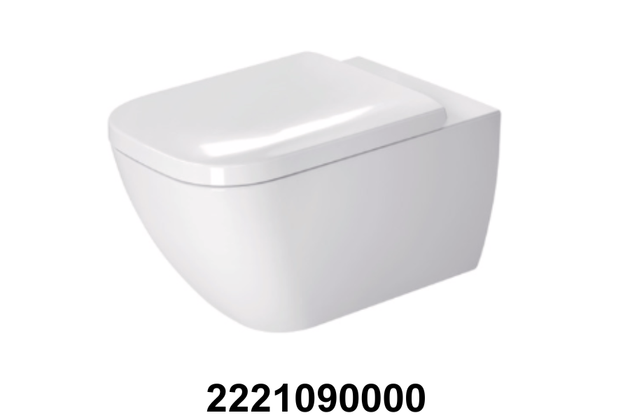 Bộ toilet treo tường Duravit Happy D.2 D-2221090000