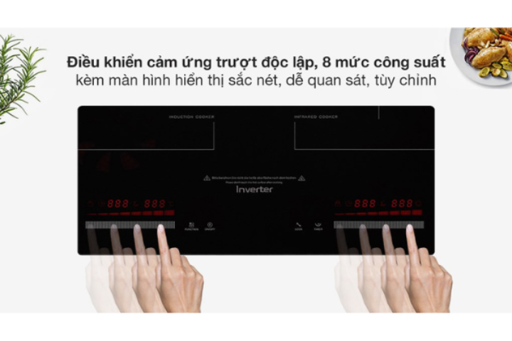 Bếp từ hồng ngoại lắp âm Junger SIS-66