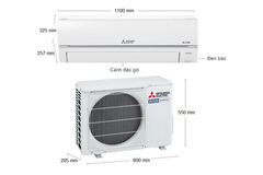 Máy lạnh Mitsubishi Electric MSY-GR60VF Inverter 1 chiều 21.000 BTU 2.5HP