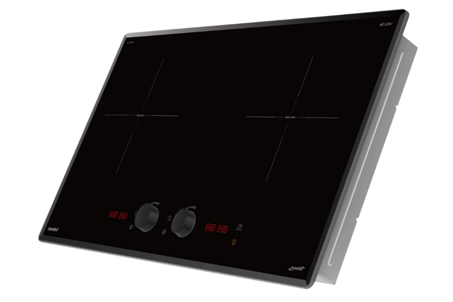 Bếp từ Comfee AI Knob CIH-52DHP-5200W lắp âm 2 vùng nấu