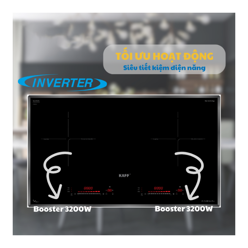 Bếp từ Kaff KF - FL68II New Plus 2 từ