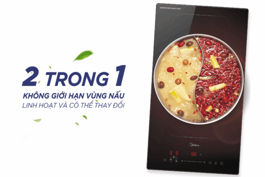 Bếp Từ Midea MC-ID3523P domino