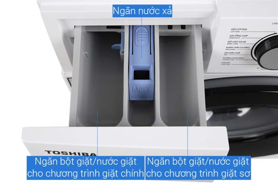 Máy giặt Toshiba TW-BK105S2V(WS) Inverter 9.5 kg