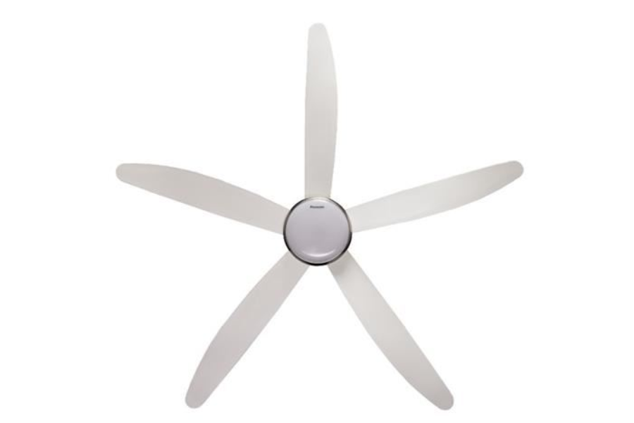 Quạt trần Panasonic F-60GFN 5 cánh 150cm 58W có đèn LED Econavi màu trắng