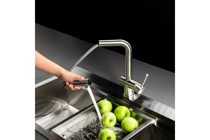 Vòi rửa chén Malloca K103-SS