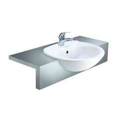 Chậu lavabo COTTO C0240 bán âm bàn