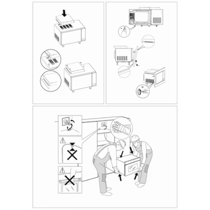 Lò vi sóng kết hợp nướng Electrolux EMSB25XG