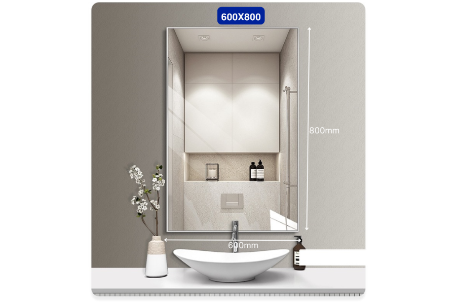 Gương trơn Maamo MCN chữ nhật đứng